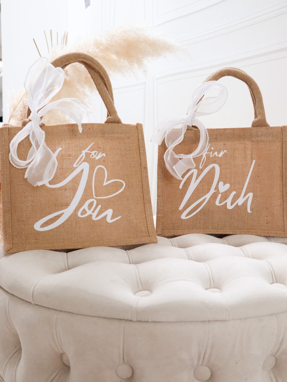 Jute Geschenktasche