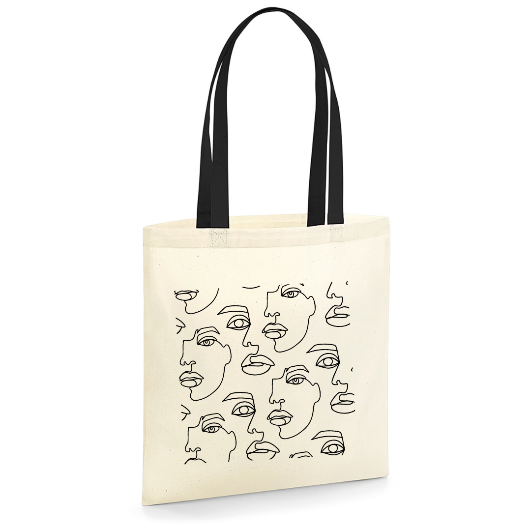 Faces – Jute Bag